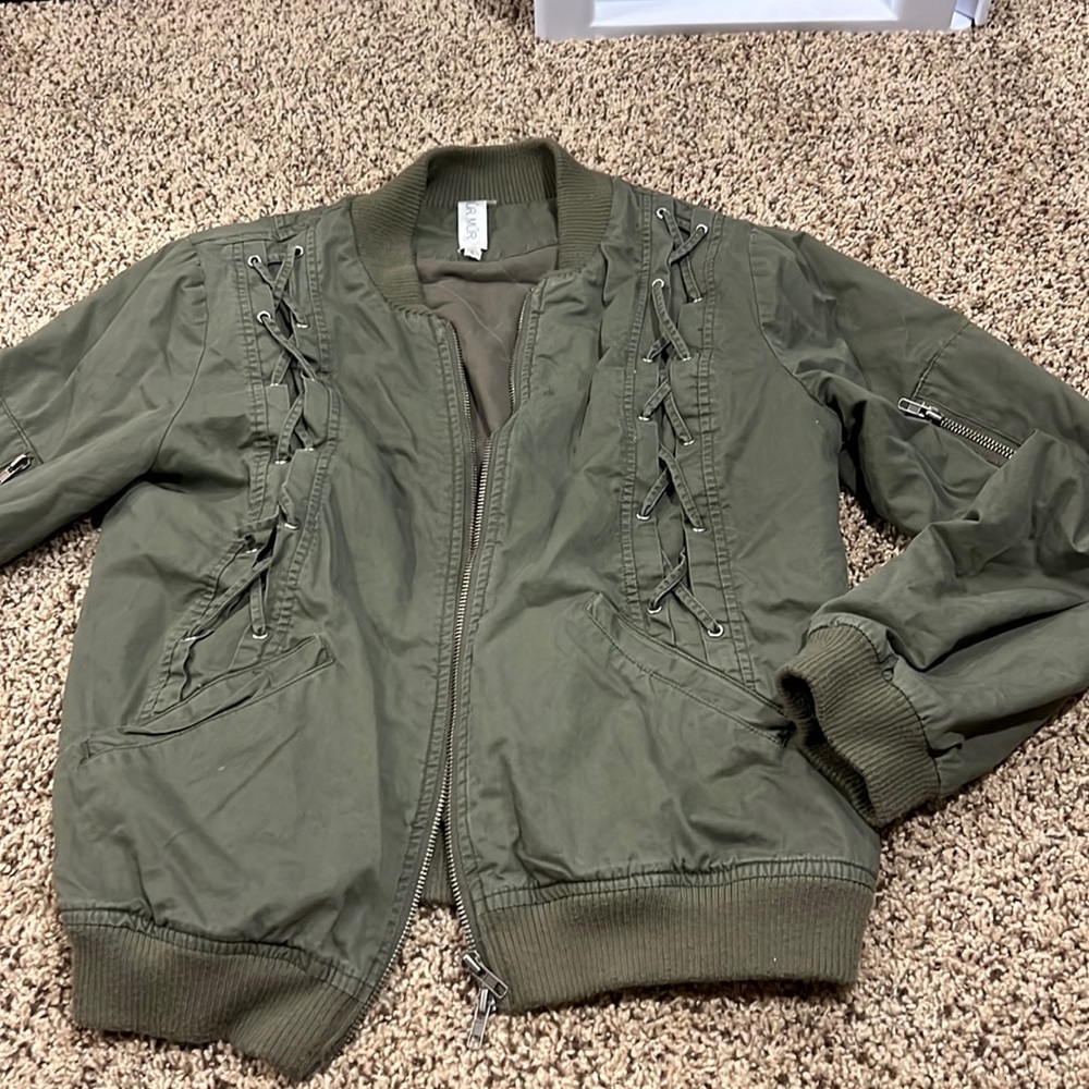 Dark Olive bomber jacket